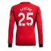 Manchester United Jadon Sancho #25 Voetbalkleding Thuisshirt 2023-24 Lange Mouwen